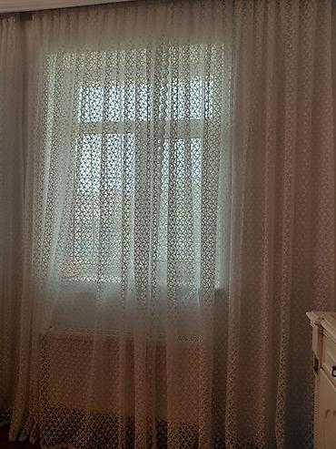 perde magazalari: Tül pərdə dəsti 2 pərdə.her biri ayri ayrılıqda ortadan jalyuz kimi — 2