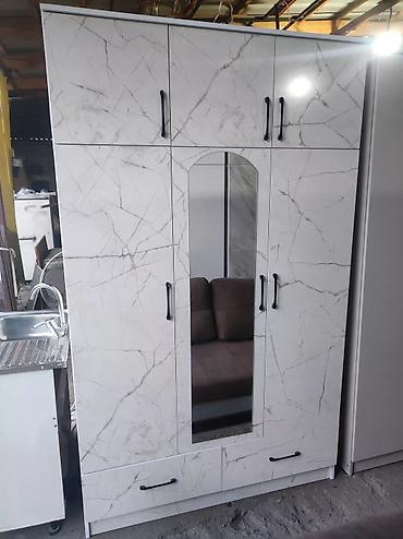 Шкафы для одежды: Шкаф для одежды, Новый, Прямой, ЛДСП — 6