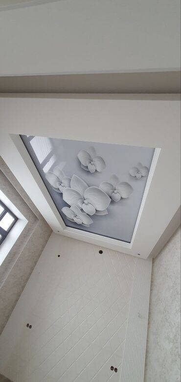 Натяжной потолок: Натяжной потолок Матовое, Глянцевое, 3D потолки Бесплатный замер, Бесплатная консультация, Гарантия — 13