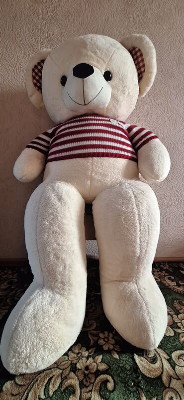 плюшевый медведь 2 метра дешево: Продаётся большой плюшевый медведь 130см Идеальный подарок на