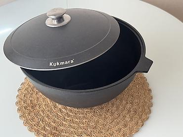 железный чайник: Казан Kukmara литой чугунный, в очень хорошем состоянии!!!! - — 2