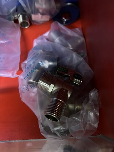 шестигранник: Шаровой кран, Материал: Латунь