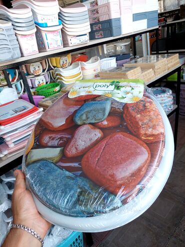 Unitaz qapaqları: Məhsul: Poly markalı “Lux Klozet Qapağı” - Universal oval ölçü — 3