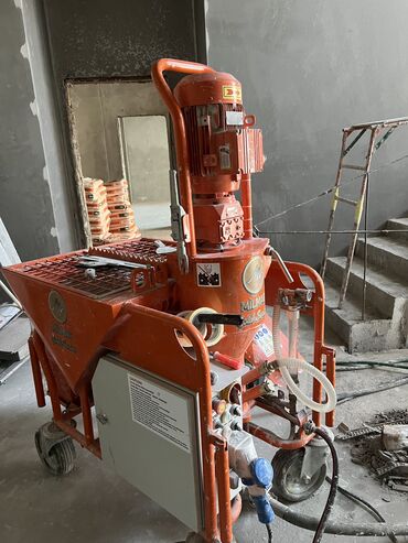 Строительные специальности: Мишинная штукатурка под обои ровные стен гладкие адрес Бишкек ☎️📞