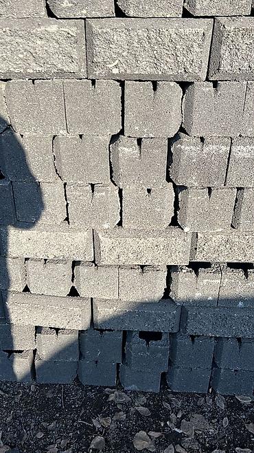 Пескоблок: Пескоблок Рваный, Заборный, 190x190x390, Платная доставка — 11