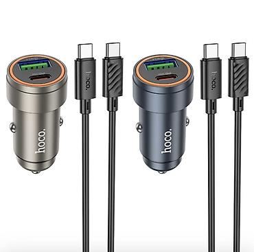 usb 2 0: Автомобильное зарядное устройство Hoco (комплект с кабелем USB‑C) - — 1