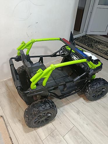 cesqa masin: Uşaq üçün elektrikli UTV tipli ride-on maşın ela vəziyyətdedir iki — 4
