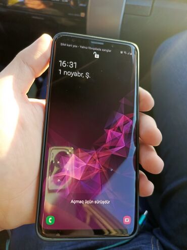 z flip 6: Samsung Galaxy S9 Plus, цвет - Черный