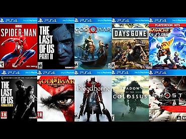 printer qiyməti: Playstation 4 və 5 - ə oyunların yaddaşa yazılması. 5 oyun 150 10 oyun — 1