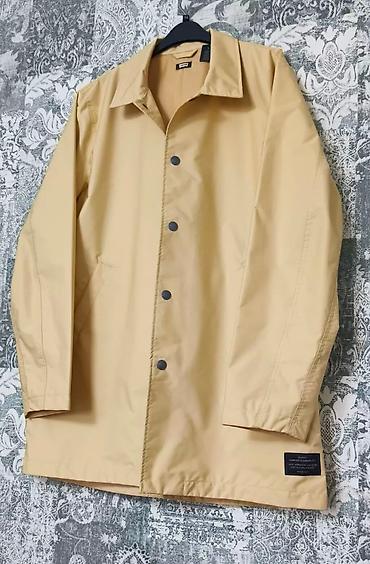 купить плащ: Мужской плащ, LeviS, M, цвет - Бежевый — 3