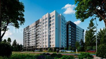 Продажа квартир: 1 комната, 46 м², Элитка, 9 этаж, ПСО (под самоотделку)