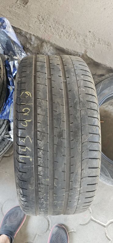 покрышка машины: Шины 255 / 40 / R 19, Лето, Б/у, 1 шт, Легковые, Италия, Pirelli