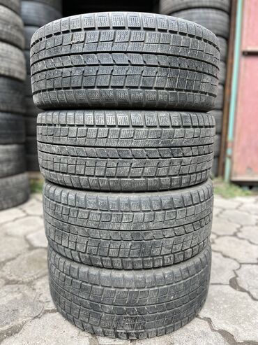 бу шына: Шины 225 / 45 / R 17, Зима, Б/у, Комплект, Легковые, Япония, Dunlop