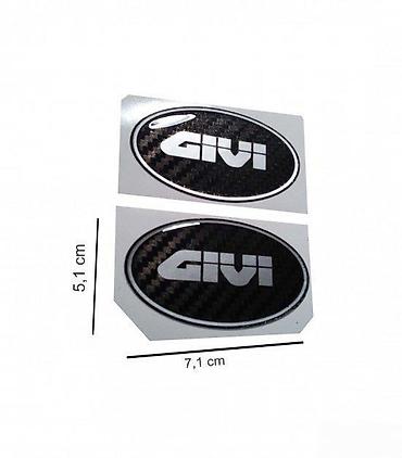 navoj: GIVI- Carbon stikeri- 190 📌 Opis: Samolepljivi stikeri izradjeni od — 1