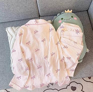 Digər qadın geyimləri: Yeni qadın pijama dəsti (M) Tamamilə yeni, heç istifadə olunmamış — 2