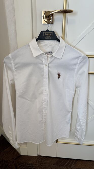 ag koynekler: White Polo shirt (34 size)
