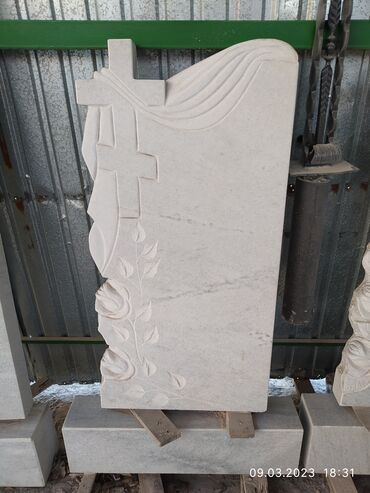Ритуальные услуги: Изготовление памятников, Облицовка надгробий, Изготовление крестов | Мраморная крошка, Габбро, Гранит | Оформление — 7