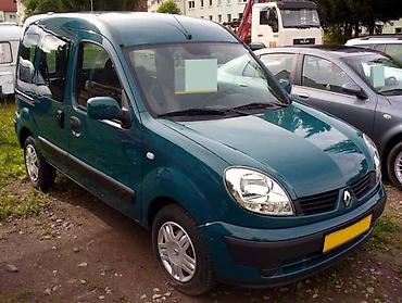 crvit: RENAULT KANGOO 2005. GOD. - KOMPLETAN AUTO U DELOVIMA | Sve vrste — 1