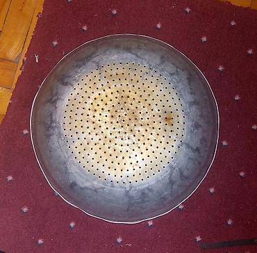 mozarella pendir: Məhsul: Metal süzgəc (əl istehsalı tipli, geniş formada) Təsvir: - — 2