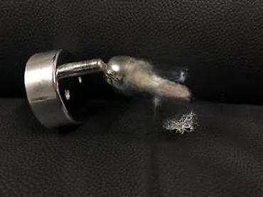 Rasveta: Zidna lampa – metal, hrom, pokretna, L 15 cm - Materijal: metalno — 14