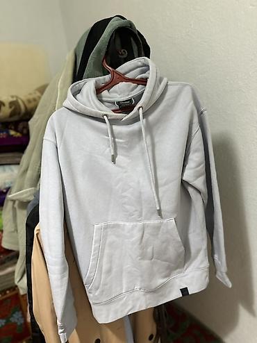 толстовка gap: 2 вещи толстовки Худи Pull&Bear И H&M розовая - Модель — 4