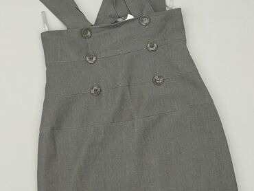 szare legginsy damskie: Overall, S (EU 36), condition - Very good