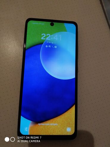 Samsung: Samsung Galaxy A53 5G, 128 GB, rəng - Qara, Barmaq izi, İki sim kartlı