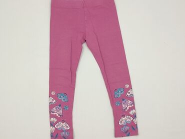legginsy z wysokim stanem dla dziewczynki: Legginsy dziecięce, Little kids, 4-5 lat, 110, stan - Idealny