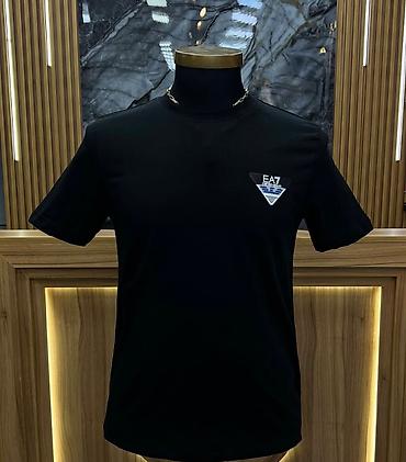 emperio armani: Futbolka, Emporio Armani, L, rəng - Qara — 1