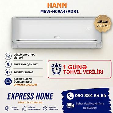 mini kandisioner: Kondisioner Yeni, 20-25 kv. m, Split sistem, Kredit yoxdur, Pulsuz quraşdırılma — 1