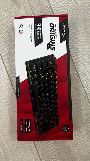 компьютерные мыши a4tech: Клавиатура, HyperX, Механическая, Проводное подключение, Размер: 60%