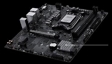 Комплектующие для ПК: Материнская плата для ПК MSI B840M-B, Новый — 7