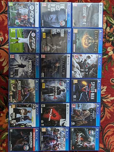 Игры для PlayStation: Диски в идеальном СОСТОЯНИИ !!!! цены разные Коллекция игр для — 5