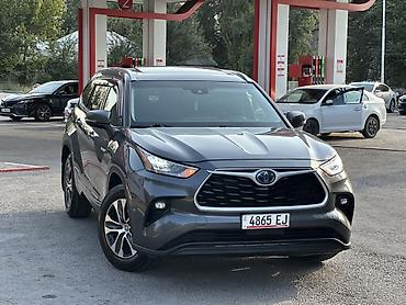 Унаа сатуу: Toyota Highlander: 2020 г., 2.5 л, Автомат, Гибрид, Кроссовер — 2