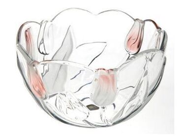 вазы фруктовницы: Вазочка-салатник - нежная и необычная NADIN от бренда WALTER