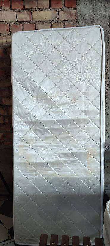 single bed mattress: Спальный матрас, Б/у, Односпальный, Боннельная система пружин, Жаккард, Матрасы средней жесткости — 2