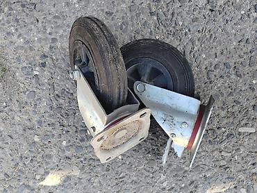 airbag temiri: Tekerler 1 tonluq meiset tullantilari konteynerinin tekerleridir ela — 2