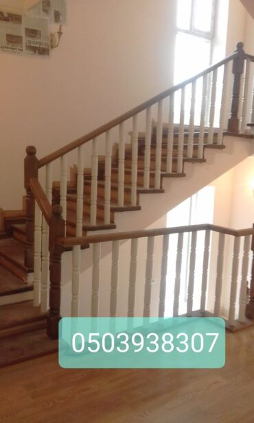 Digər tikinti xidmətləri: Sərfəli Qiymətdə Taxta Pilləkənlərin hazırlanması.Zəmanət var.Pulsuz — 15