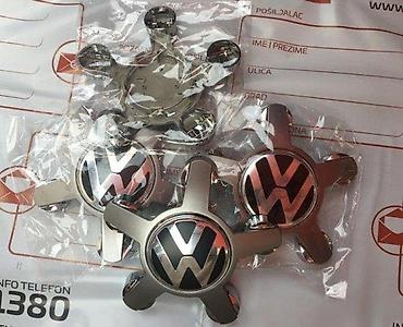 Gume i felne: ČEPOVI POKLOPCI ZA FELNE VW VOLKSWAGEN ZVEZDA / LEPEZA | ORIGINALNI — 3