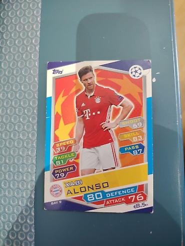 topps: Məhsul: Topps Match Attax futbol kartı – Xabi Alonso (Bayern München) — 1
