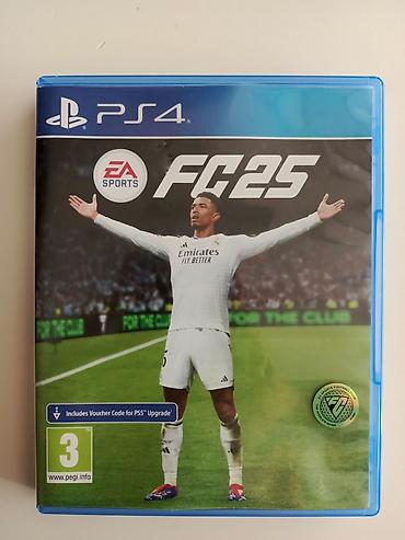 Məhsul: EA Sports FC 25 – PS4 (Blu‑ray disk, rəsmi qutu və örtük ilə)