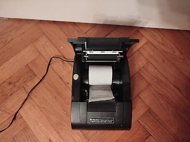 Druga oprema za računare i laptopove: Termalni POS štampač za račune.
Nepoznato stanje.
Bez adaptera — 7