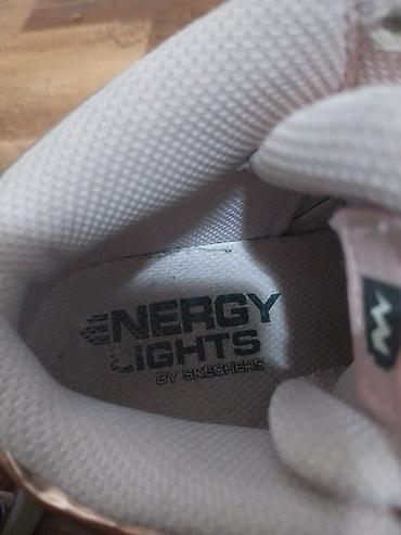 Patike: Svetleće patike – visoki model, metalik zlatno/rose-gold završna — 13