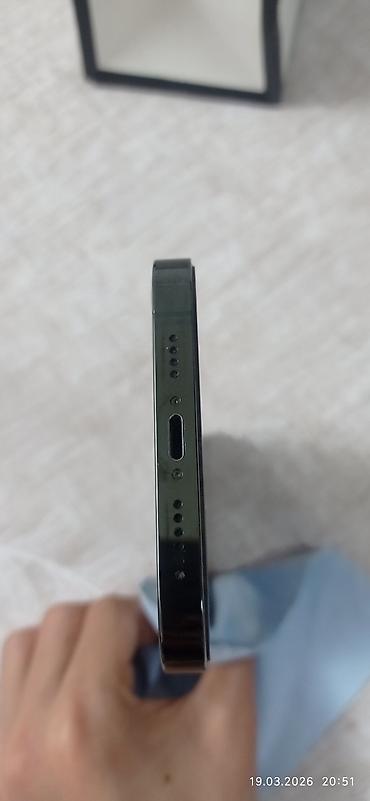 Apple iPhone: IPhone 13 Pro, Б/у, 512 ГБ, Alpine Green, Чехол, Защитное стекло, 77 % — 5