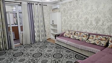квартира аренда ахунбаева: 3 комнаты, Агентство недвижимости, Без подселения, С мебелью полностью