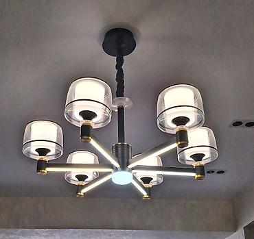 cilciraqlar sederek: Led Çılçıraq, 4 və daha çox lampa, Metal — 1