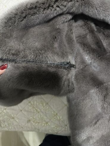 Kürklər: Solleciti (Made in Italy) qadın xəz palto - Material: təbii xəz — 5