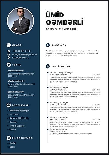 qız şəkilləri cəkmək: Cv hazırlanması — 1