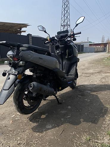 Скутеры: Скутер (кастом/ADV-стиль) - Двойная круглая передняя оптика с — 5