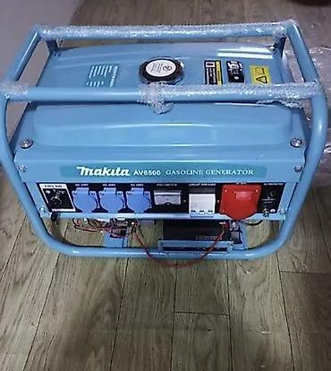 Дом и сад: Бензиновый генератор Makita AV6500 - Тип: бензиновый электрогенератор — 1